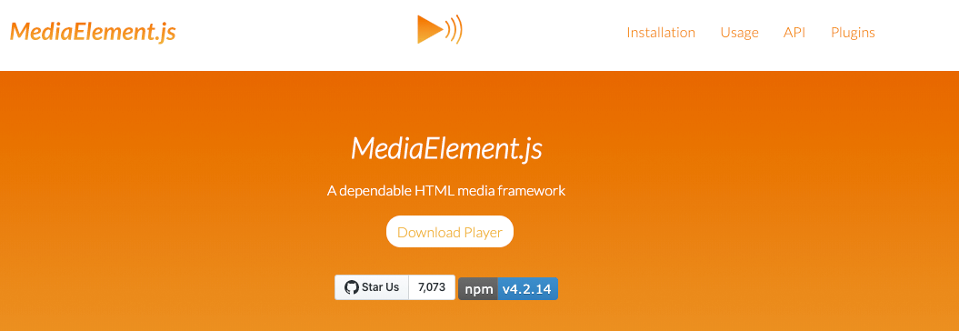 MediaElementJS