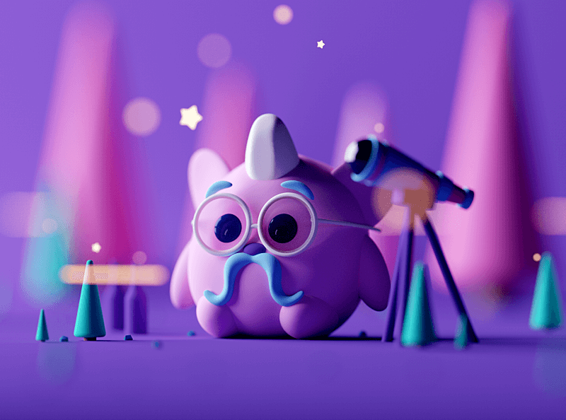 3d小怪兽