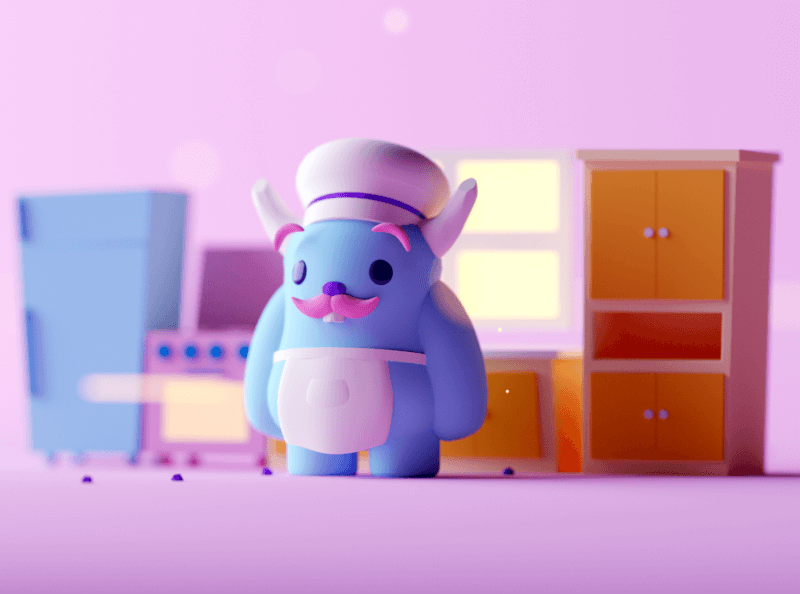 小怪兽3d