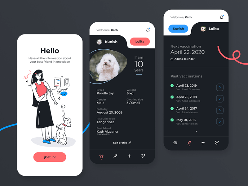 黑白寵物APP