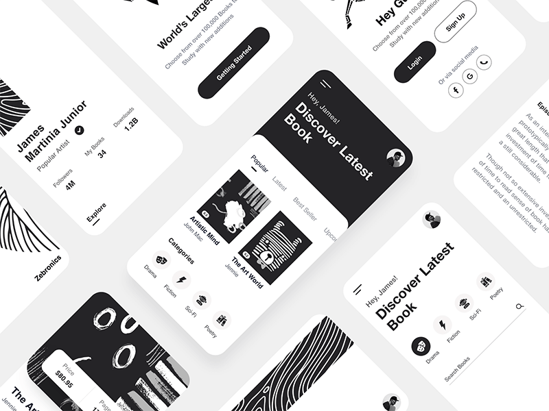 黑白读书app
