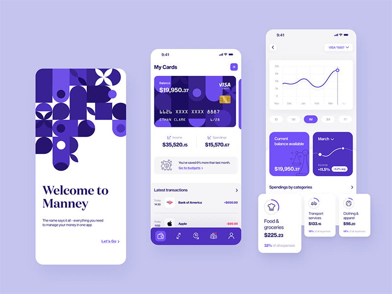 紫色金融app