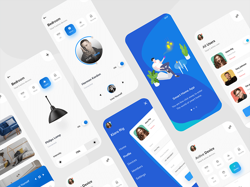 蓝色家具app