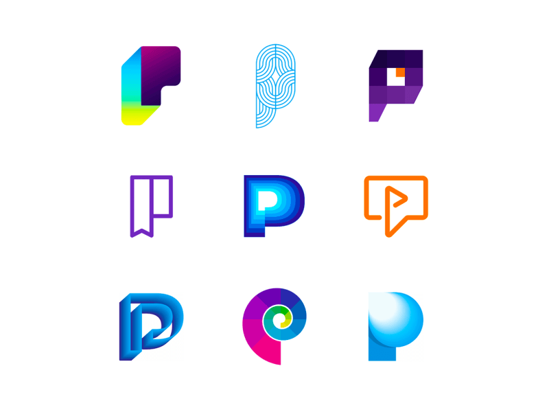 p