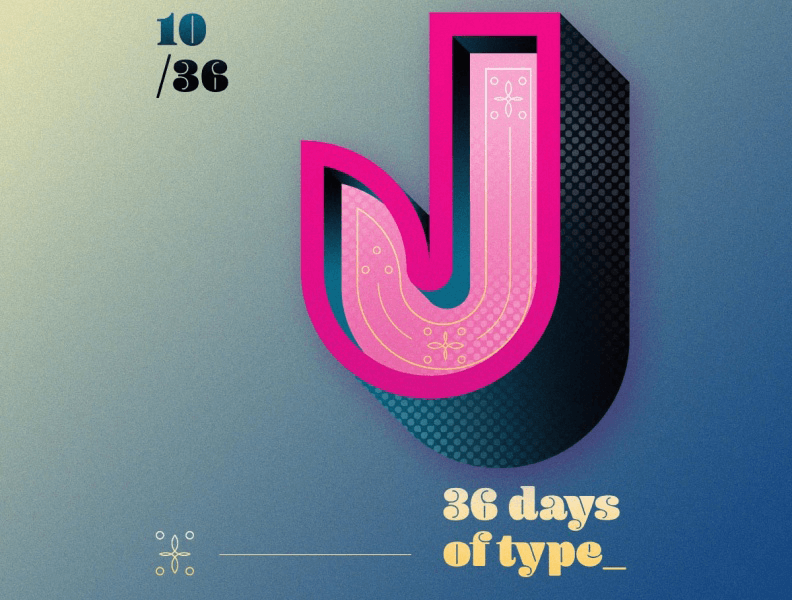 字母J