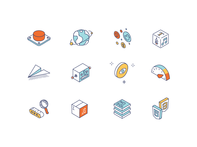 立体icons