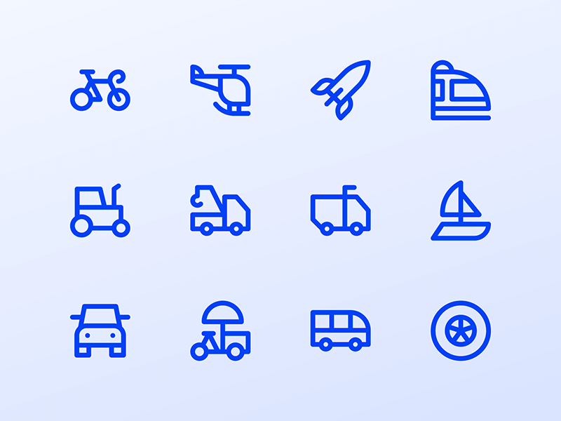 交通工具icon