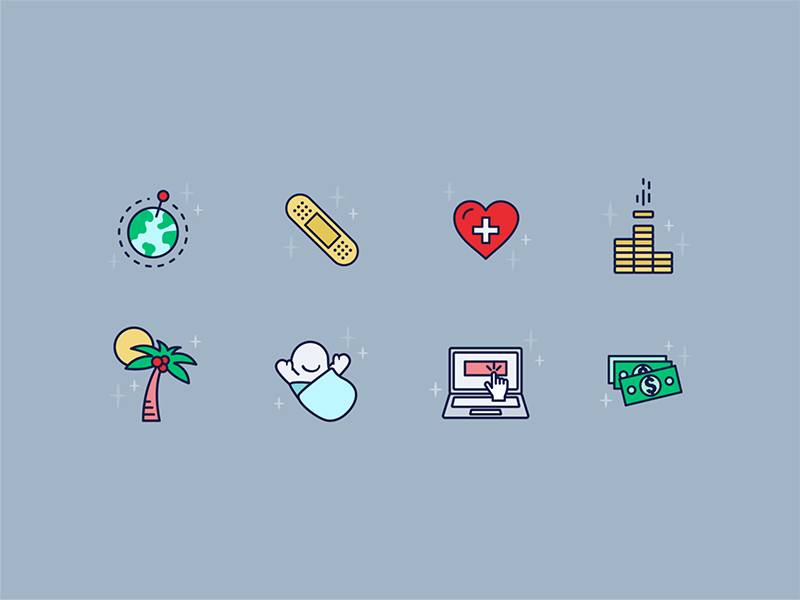 多色icon