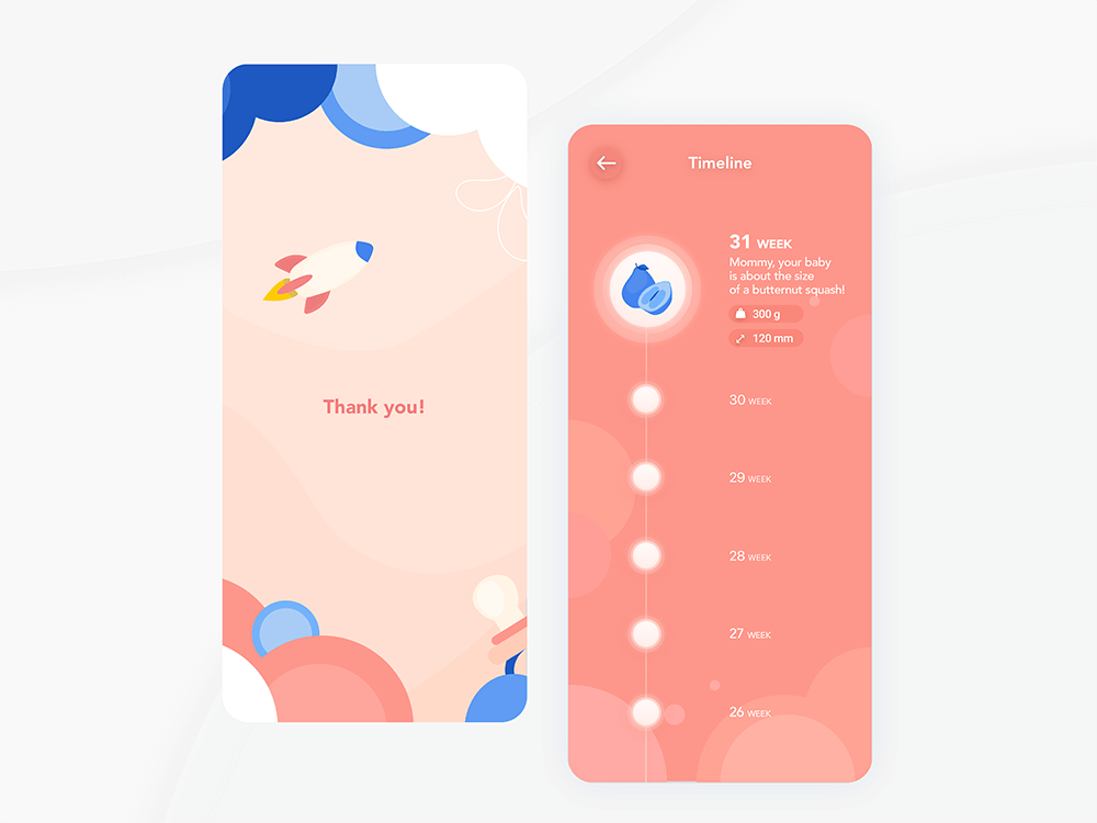 怀孕APP 卡通