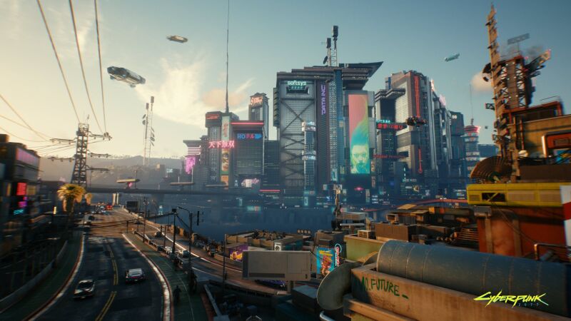 cyberpunk 2077 future world